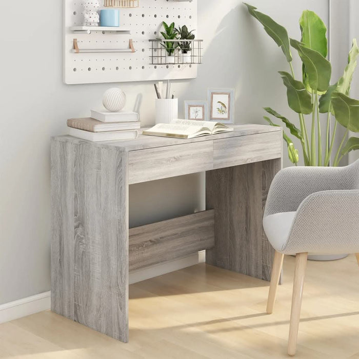 Birou, gri sonoma, 101 x 50 x 76,5 cm, PAL - WALTI WALTI