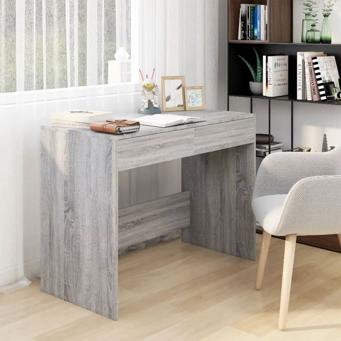 Birou, gri sonoma, 101 x 50 x 76,5 cm, PAL - WALTI WALTI
