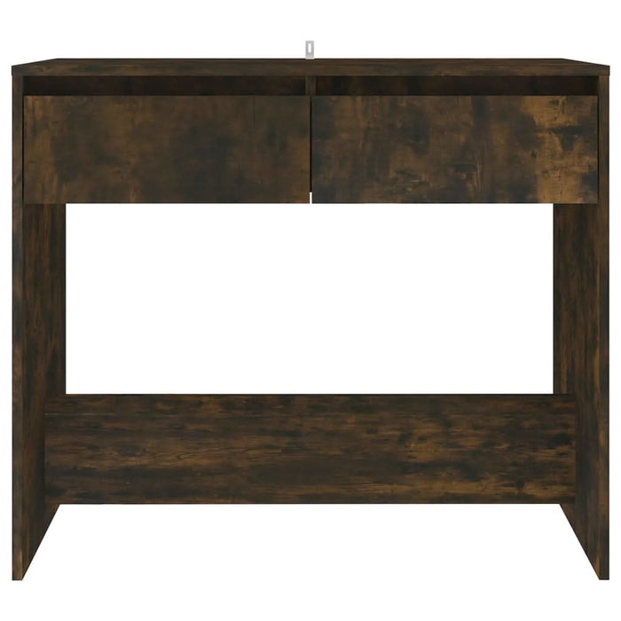 Masă consolă, stejar afumat, 89x41x76,5 cm, oțel - WALTI WALTI