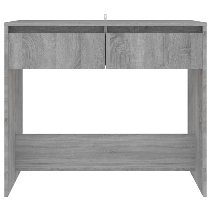 Masă consolă, stejar sonoma gri, 89x41x76,5 cm, oțel - WALTI WALTI