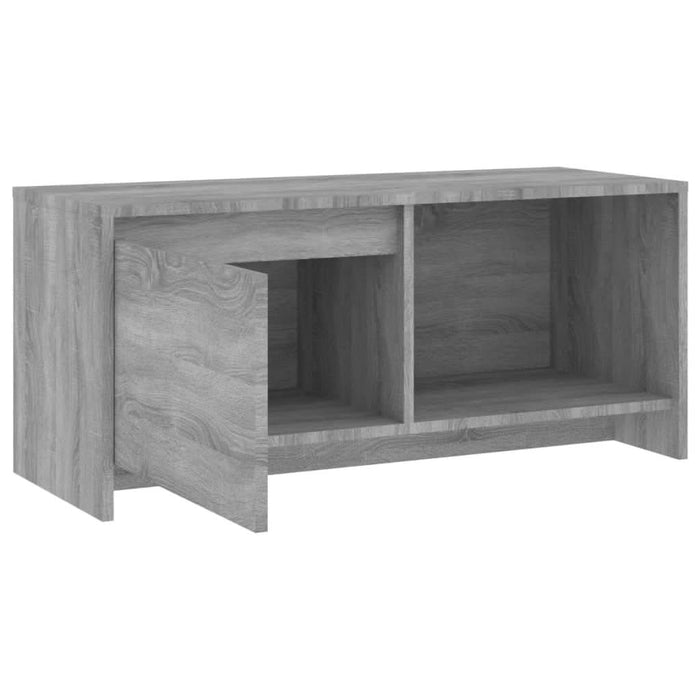 Comodă TV, sonoma gri, 90x35x40 cm, PAL - WALTI WALTI