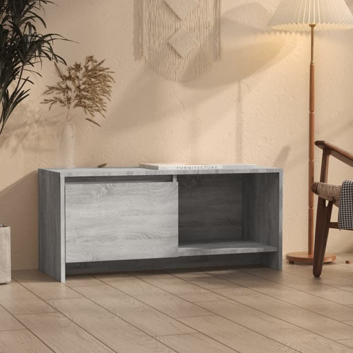 Comodă TV, sonoma gri, 90x35x40 cm, PAL - WALTI WALTI