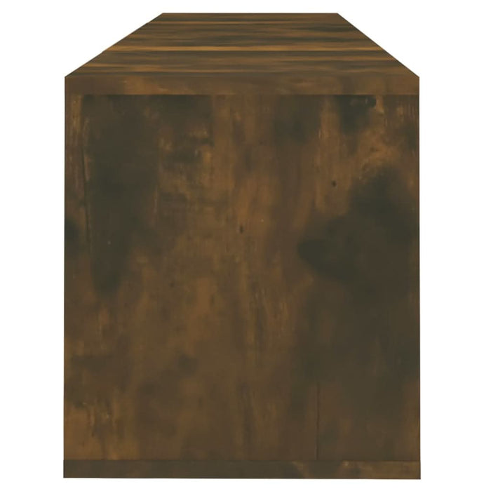 Comodă TV, stejar afumat, 120x30x40,5 cm, PAL - WALTI WALTI