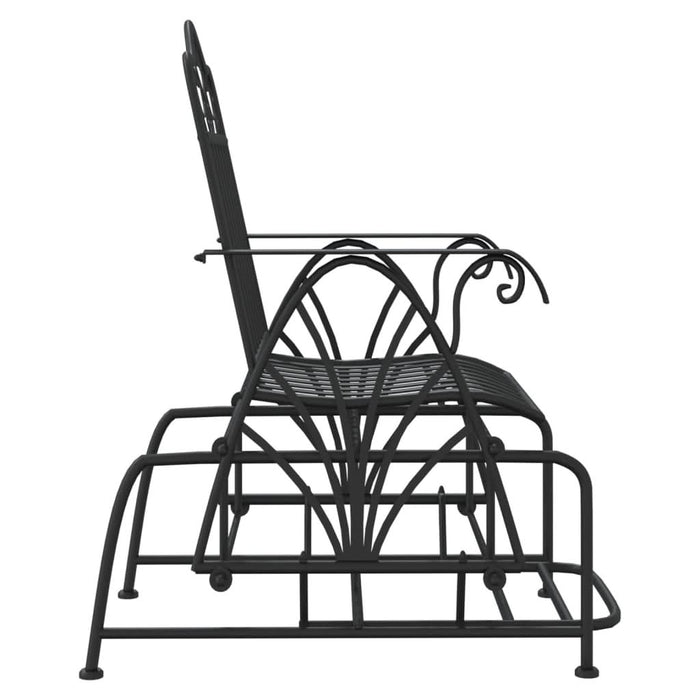Bancă glisantă, negru, 61 cm, oțel - WALTI WALTI