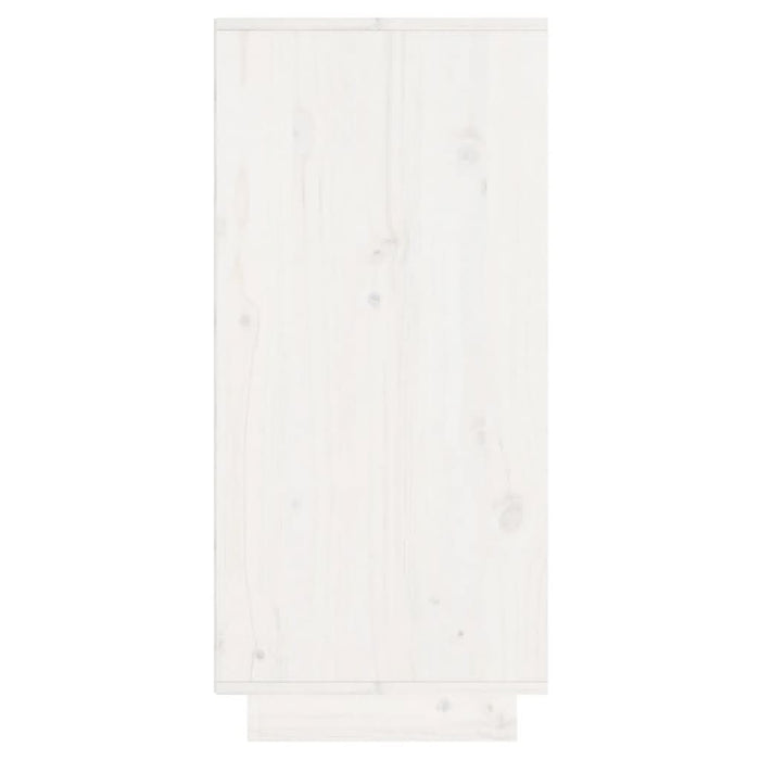 Servantă albă 60x34x75 cm din lemn masiv de pin - WALTI WALTI