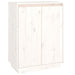 Pantofar, alb, 60x35x80 cm, lemn masiv de pin - WALTI WALTI