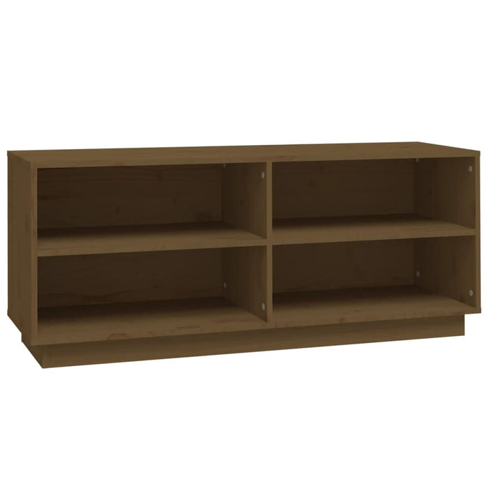 Pantofar, maro miere, 110x34x45 cm, lemn masiv de pin - WALTI WALTI