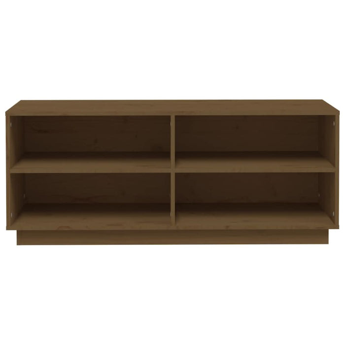 Pantofar, maro miere, 110x34x45 cm, lemn masiv de pin - WALTI WALTI