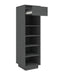 Pantofar, gri, 34x30x105 cm, lemn masiv de pin - WALTI WALTI