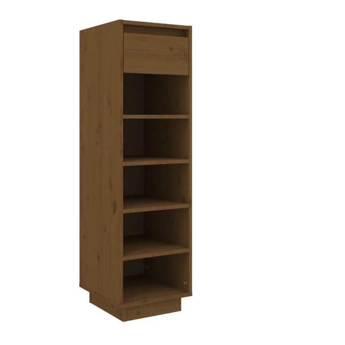 Pantofar, maro miere, 34x30x105 cm, lemn masiv de pin - WALTI WALTI