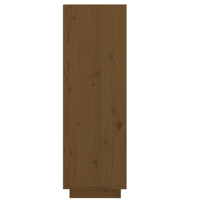 Pantofar, maro miere, 34x30x105 cm, lemn masiv de pin - WALTI WALTI