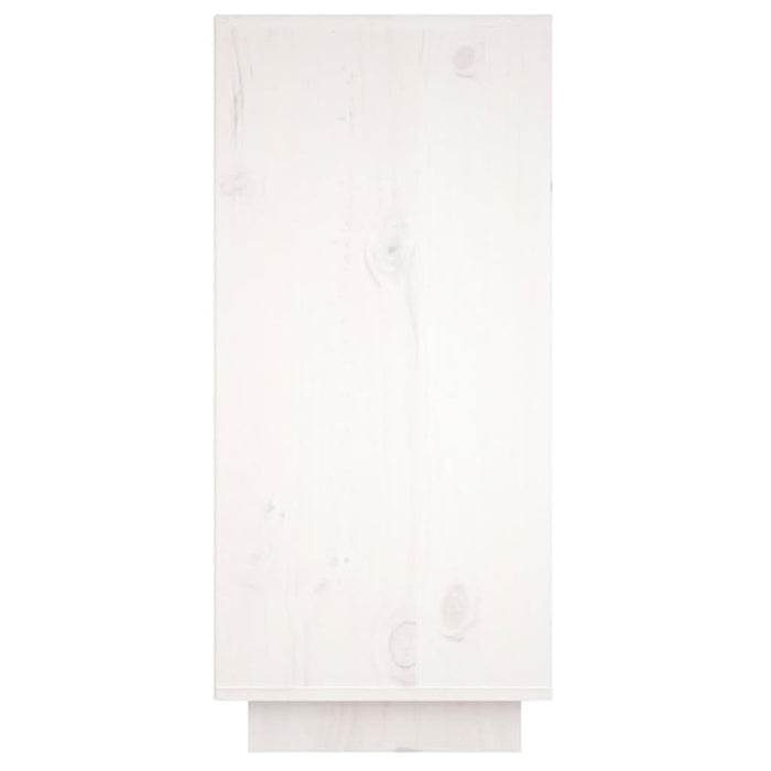 Servantă albă 60x34x75 cm din lemn masiv de pin - WALTI WALTI