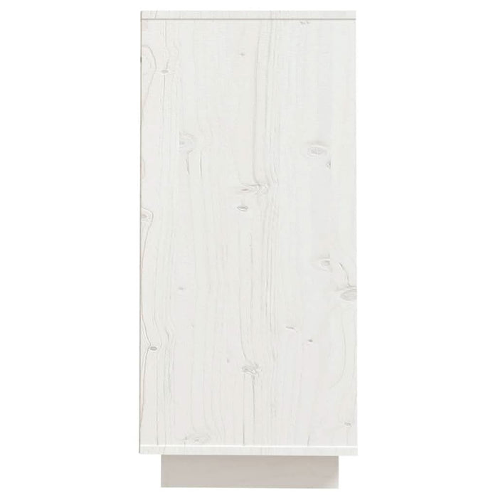 Servantă albă 60x34x75 cm din lemn masiv de pin - WALTI WALTI