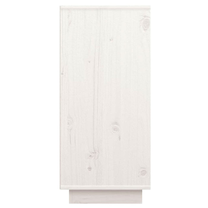 Servantă, alb, 60x34x75 cm, lemn masiv de pin - WALTI WALTI