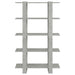 Bibliotecă/Separator cameră, gri beton, 100x30x160 cm - WALTI WALTI