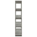 Bibliotecă/Separator cameră, gri beton, 100x30x160 cm - WALTI WALTI