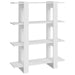 Bibliotecă/Separator cameră, alb, 100x30x123,5 cm - WALTI WALTI