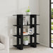 Bibliotecă/Separator cameră, negru, 100x30x123,5 cm - WALTI WALTI