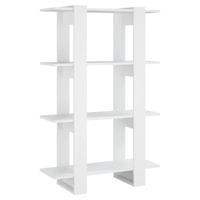 Bibliotecă/Separator cameră, alb, 80x30x123,5 cm - WALTI WALTI
