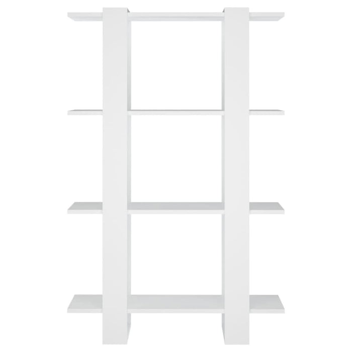 Bibliotecă/Separator cameră, alb, 80x30x123,5 cm - WALTI WALTI