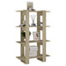 Bibliotecă/Separator cameră, stejar sonoma, 80x30x123,5 cm - WALTI WALTI