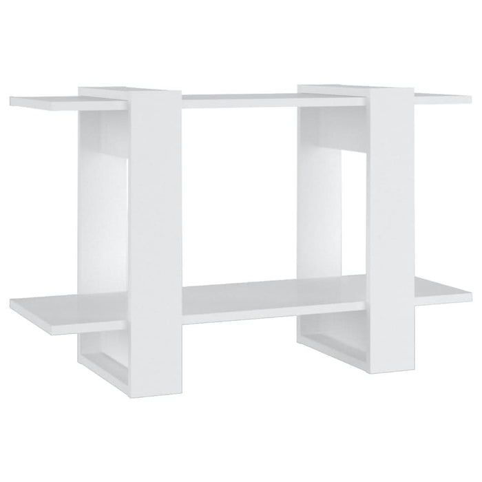 Bibliotecă/Separator cameră, alb, 80x30x51 cm - WALTI WALTI