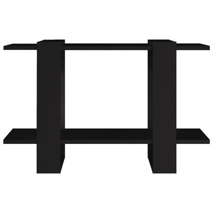 Bibliotecă/Separator cameră, negru, 80x30x51 cm - WALTI WALTI