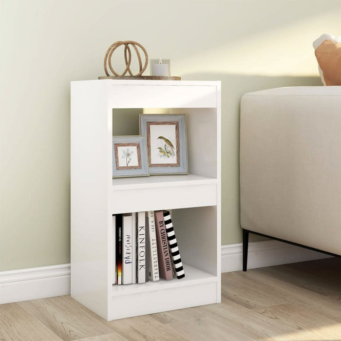 Bibliotecă/Separator cameră, alb, 40x30x72 cm - WALTI WALTI
