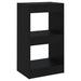 Bibliotecă/Separator cameră, negru, 40x30x72 cm - WALTI WALTI