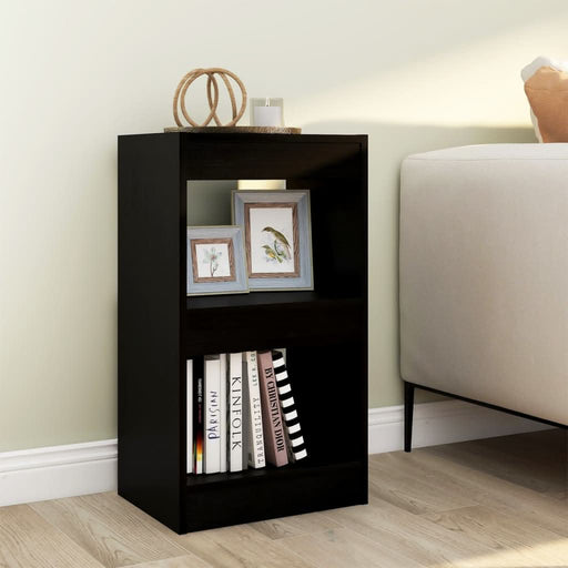 Bibliotecă/Separator cameră, negru, 40x30x72 cm - WALTI WALTI