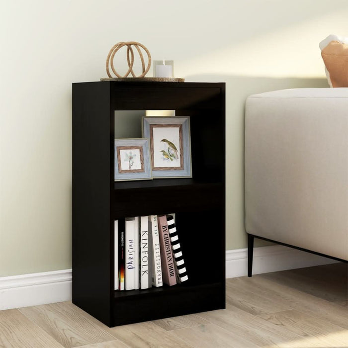 Bibliotecă/Separator cameră, negru, 40x30x72 cm - WALTI WALTI