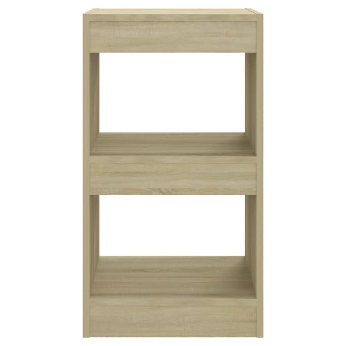 Bibliotecă/Separator cameră, stejar sonoma, 40x30x72 cm - WALTI WALTI