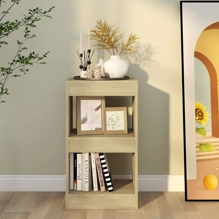 Bibliotecă/Separator cameră, stejar sonoma, 40x30x72 cm - WALTI WALTI