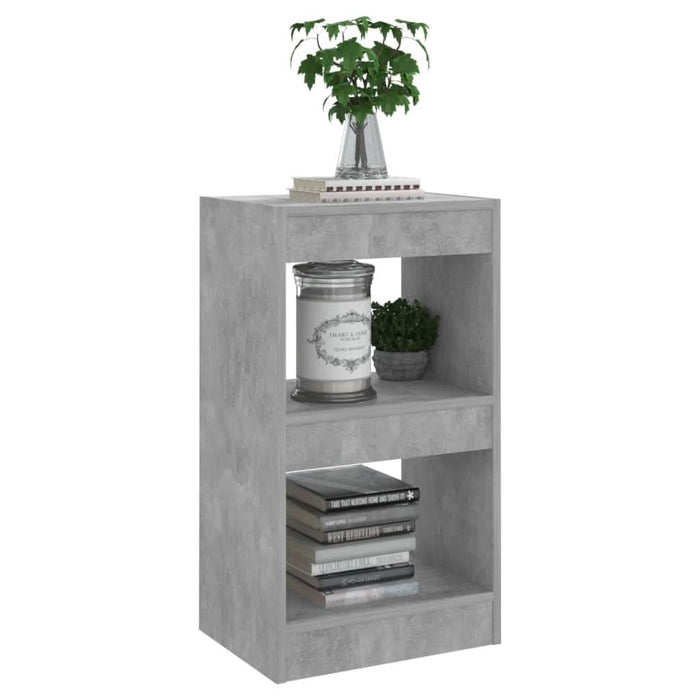 Bibliotecă/Separator cameră, gri beton, 40x30x72 cm - WALTI WALTI
