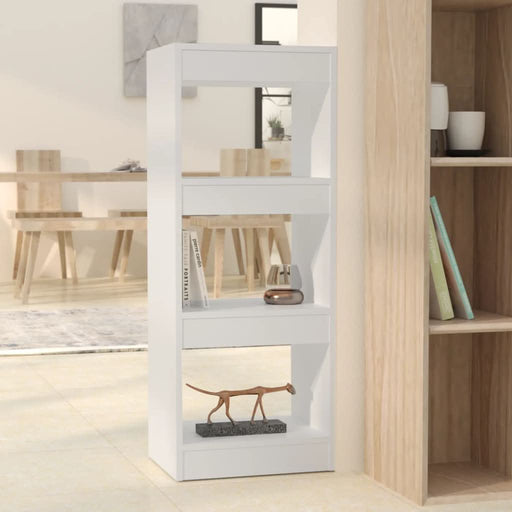 Bibliotecă/Separator cameră, alb, 40x30x103 cm, PAL - WALTI WALTI