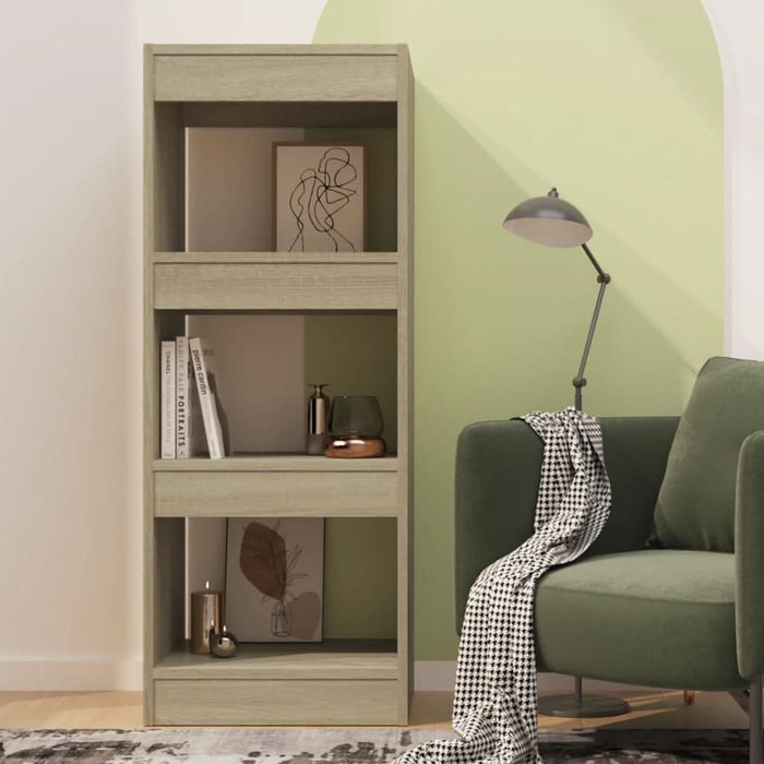 Bibliotecă/Separator cameră, stejar sonoma, 40x30x103 cm, PAL - WALTI WALTI