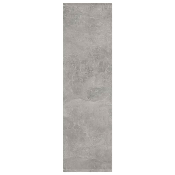 Bibliotecă/Separator cameră, gri beton, 40x30x103 cm, PAL - WALTI WALTI