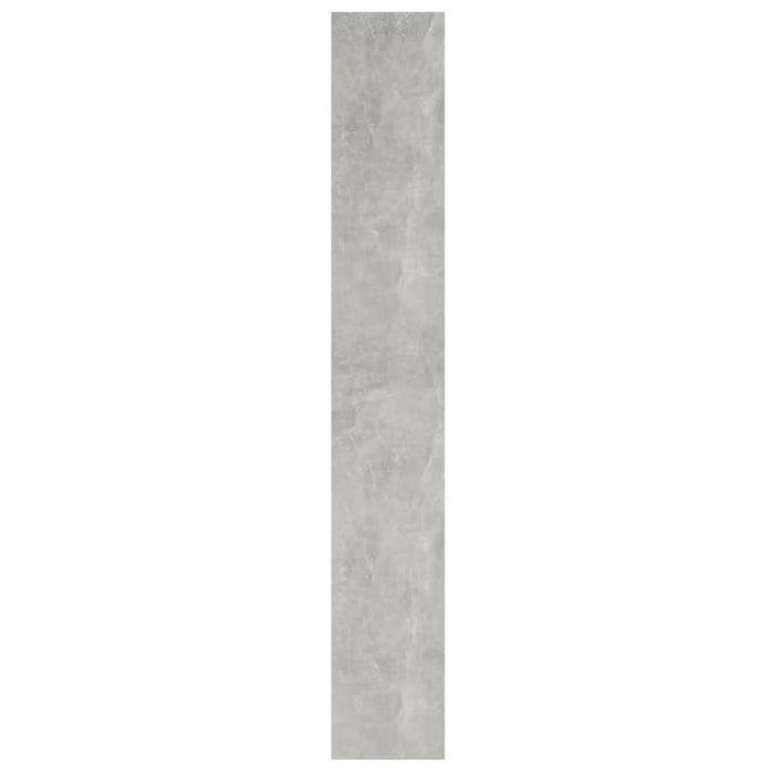 Bibliotecă/Separator cameră, gri beton, 40x30x198 cm - WALTI WALTI