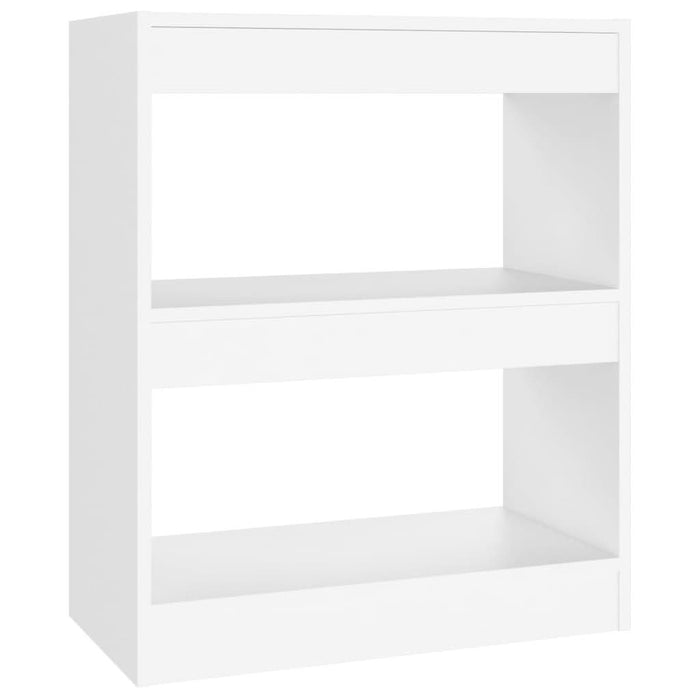 Bibliotecă/Separator cameră, alb, 60x30x72 cm - WALTI WALTI