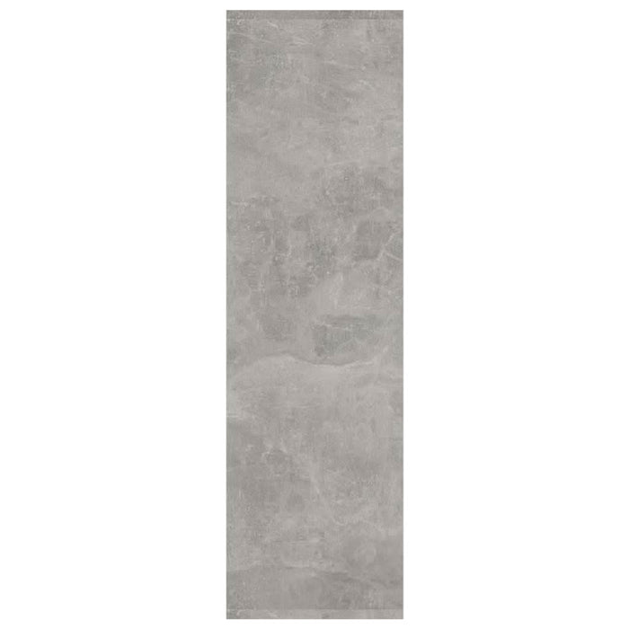 Bibliotecă/Separator cameră, gri beton, 60x30x103 cm, PAL - WALTI WALTI
