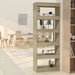 Bibliotecă/Separator cameră, stejar sonoma, 60x30x166 cm, PAL - WALTI WALTI