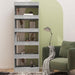 Bibliotecă/Separator cameră, gri beton, 60x30x166 cm, PAL - WALTI WALTI