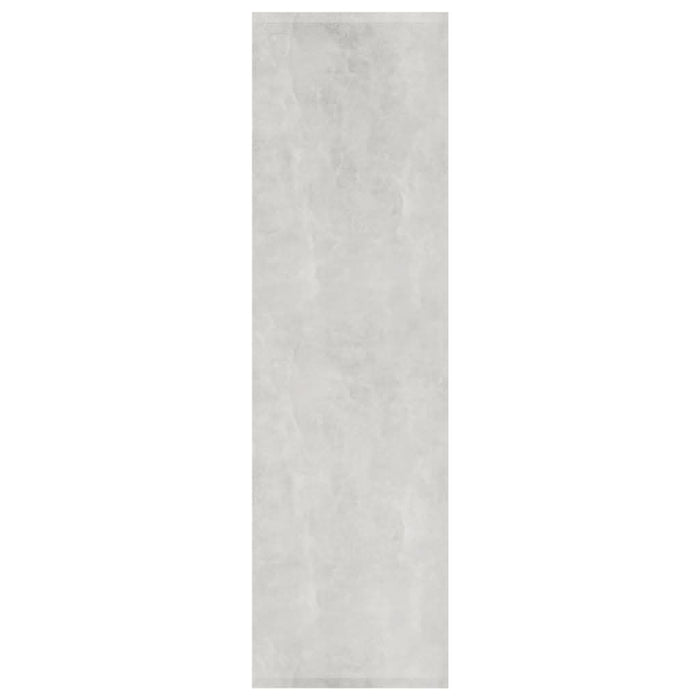 Bibliotecă/Separator cameră gri beton 80x30x103cm lemn compozit - WALTI WALTI