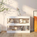 Bibliotecă/Separator cameră, alb, 100x30x72 cm - WALTI WALTI