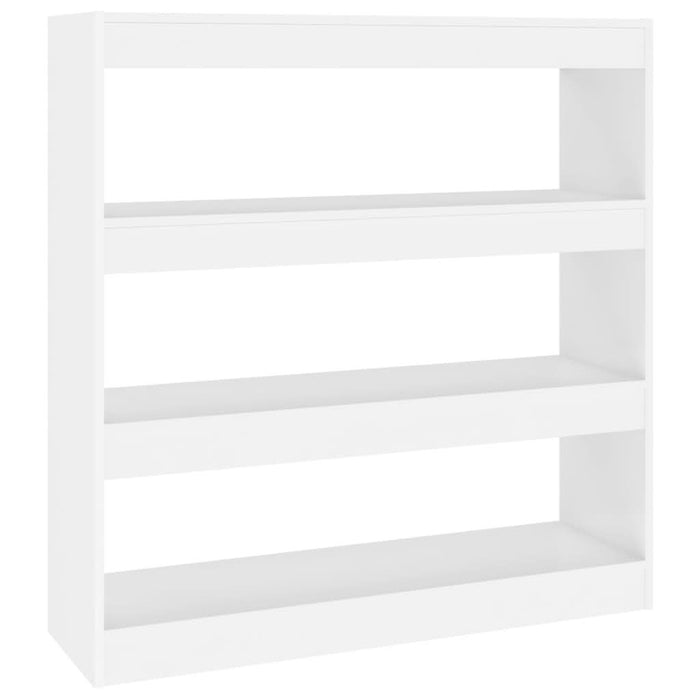 Bibliotecă/Separator cameră, alb, 100x30x103 cm - WALTI WALTI