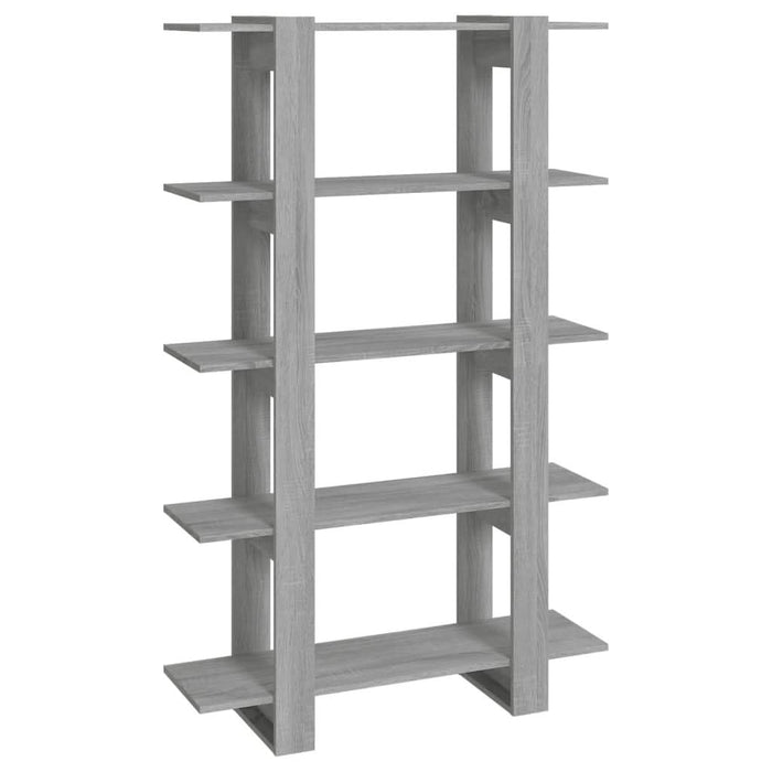 Bibliotecă/Separator cameră, gri sonoma, 100x30x160 cm - WALTI WALTI