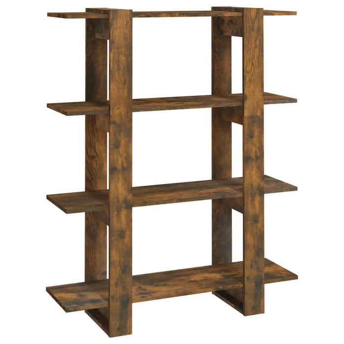 Bibliotecă/Separator cameră, stejar fumuriu, 100x30x123,5 cm - WALTI WALTI