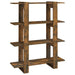 Bibliotecă/Separator cameră, stejar fumuriu, 100x30x123,5 cm - WALTI WALTI