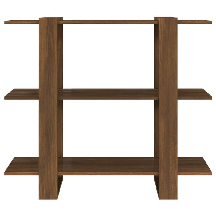 Bibliotecă/Separator cameră, stejar maro, 100x30x87 cm - WALTI WALTI