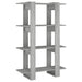 Dulap de cărți/Separator de cameră gri sonoma 80x30x123,5 cm - WALTI WALTI